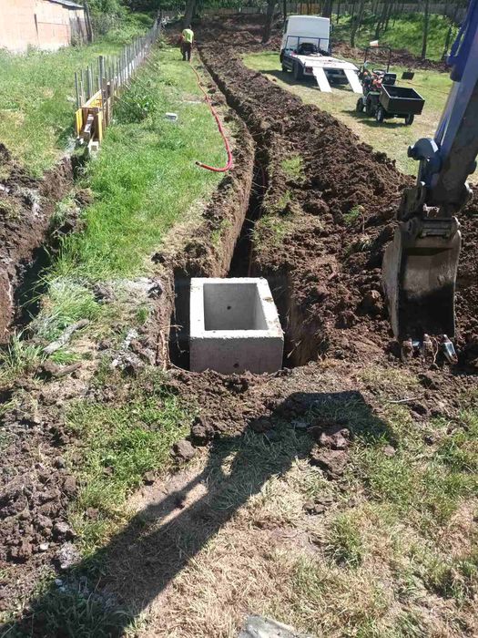 Септична Яма ,Септични ями,Багер,Дренаж,Пробиване на дупки за огради
