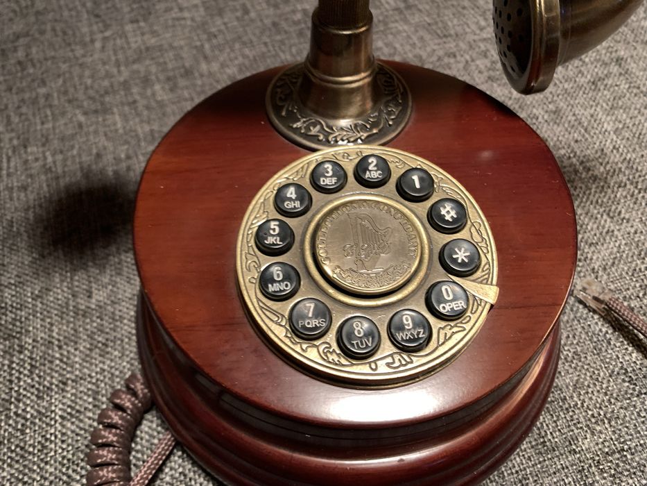 Ретро телефон новый