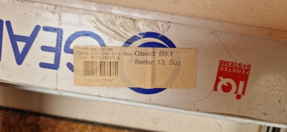 NOU!!! Vand geamuri termopan Gealan profil incl sticla