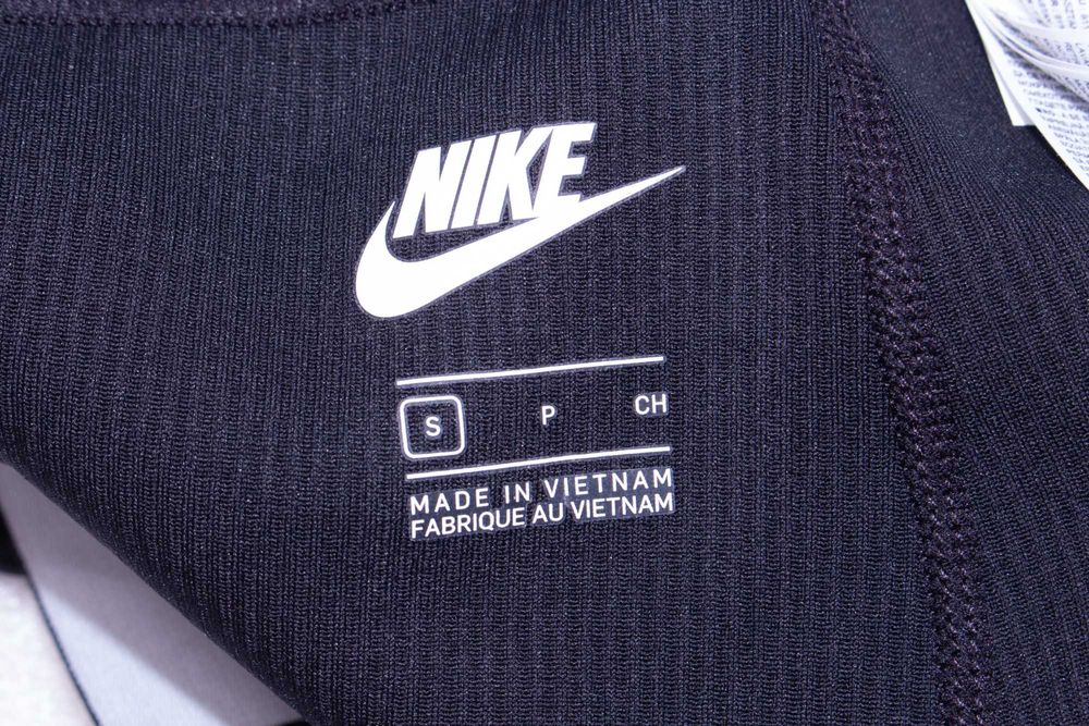 Nike оригинален дамски клин Just Do It черен рипсен за фитнес спорт S