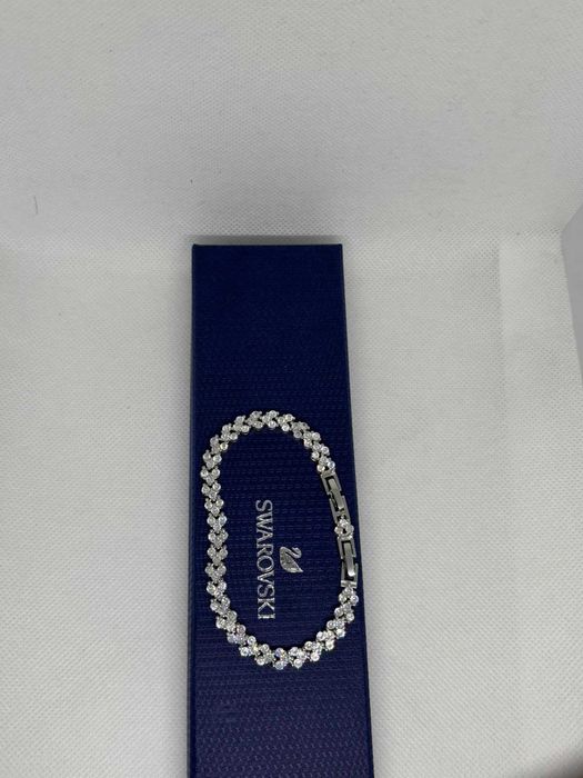 Гривна Сваровски / Гривна Swarovski - Тенис последен модел 17 см