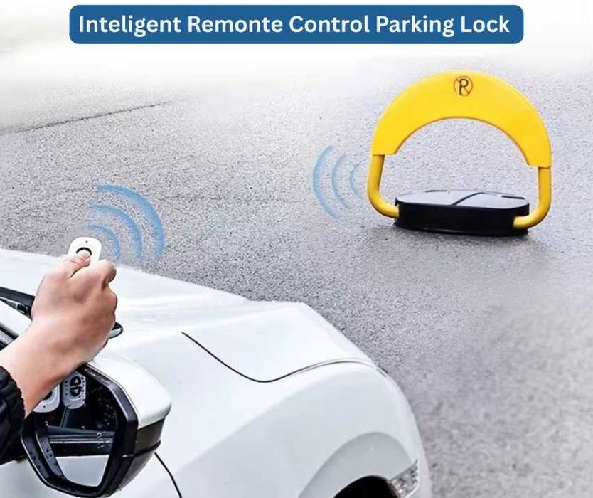 SMART скоба за паркомясто с дистанционно и аларма