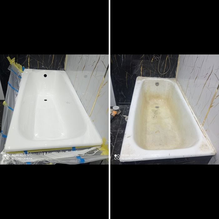 Vannani emallash,epoksidlash va akril quyish