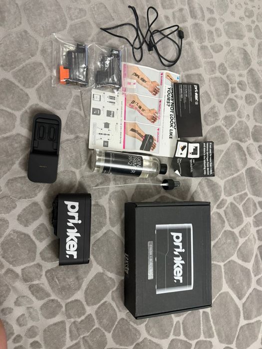 Принтер для печати на теле Prinker S black ink& color ink