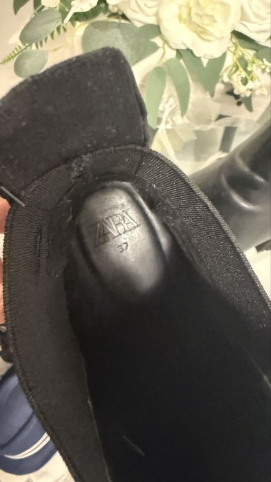 Ghete piele zara 37
