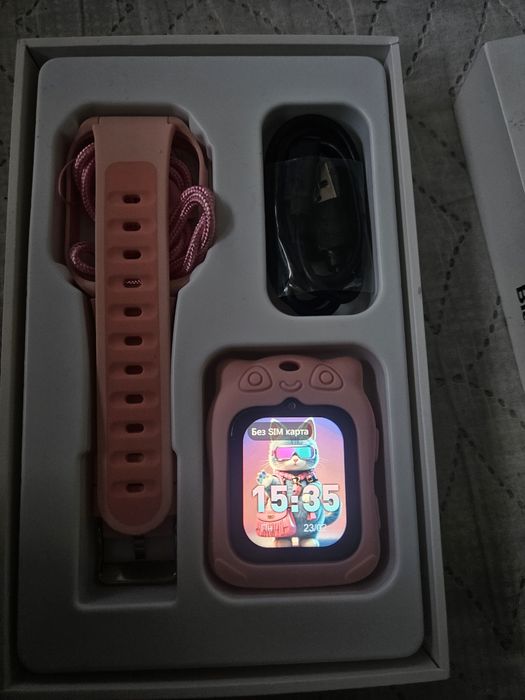 Детски смарт часовник Blackview BVZ30, 1.75'', розов