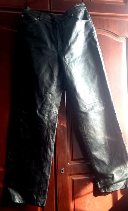 Pantaloni din piele naturală damă