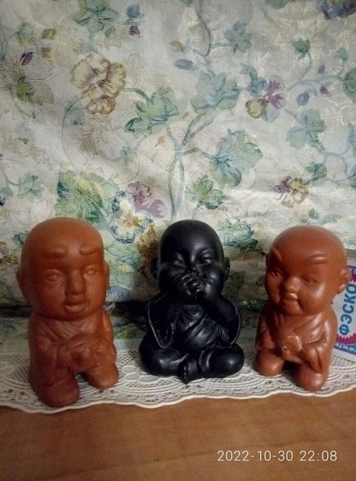 Керамические человечки игрушечные