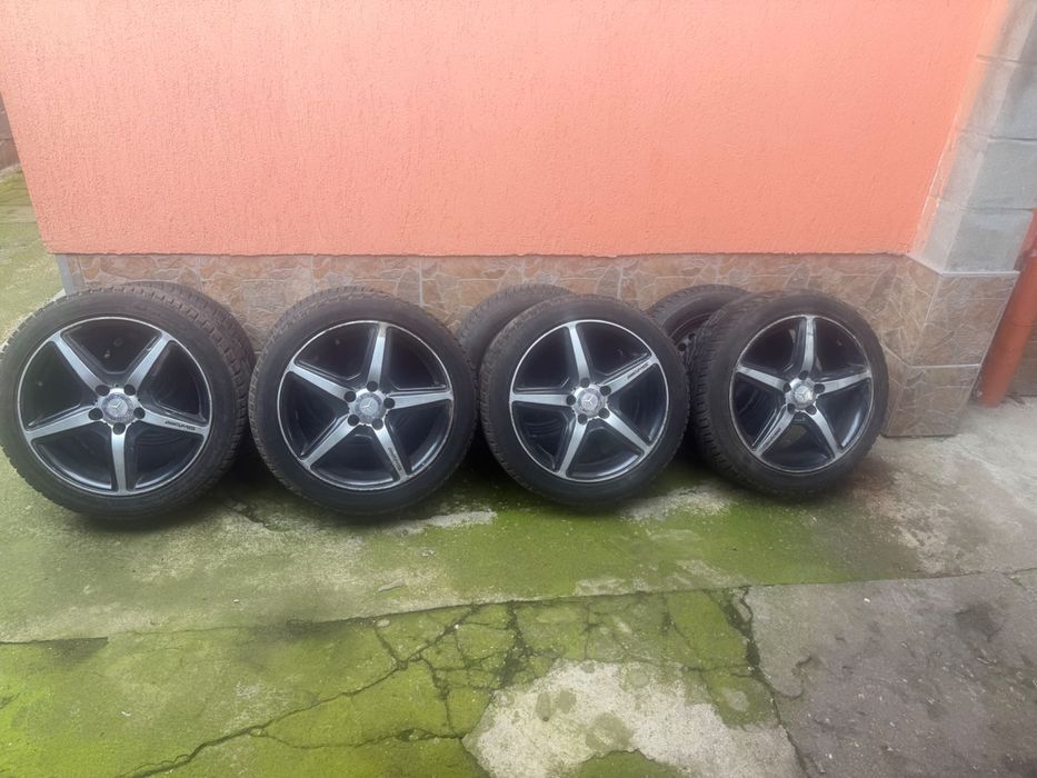 Джанти R17 7.5J ЕТ35 5х112 със зимни гуми