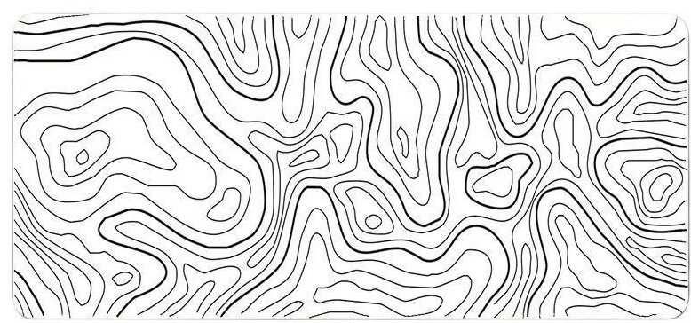 Коврик для мыши Topography