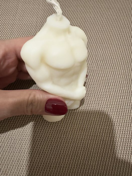 Формовые свечи для подарка и интерьера, из натурального воска