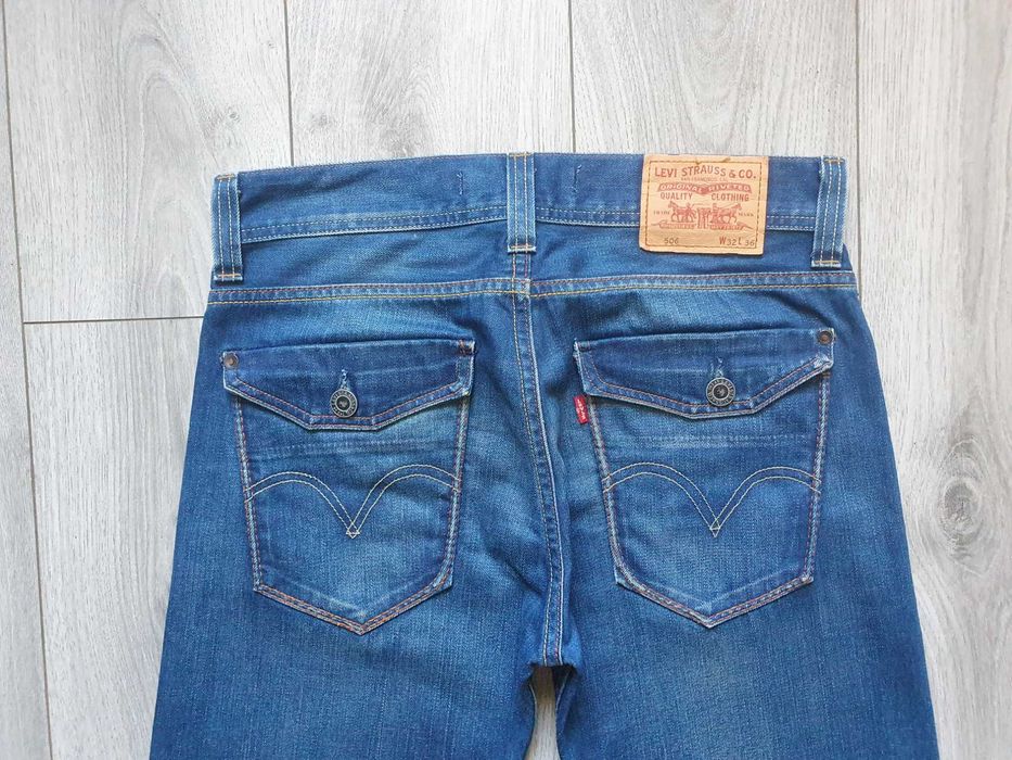Blugi LEVI'S 506 Standard - Marime W32 L36 (Talie 85 cm)