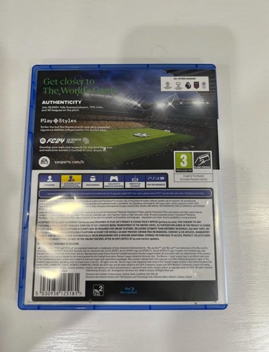 Продаю FC24 на PS4