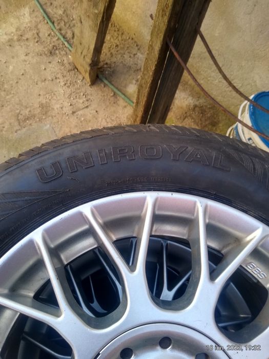 Roti BBS original jante aluminiu cu cauciucuri