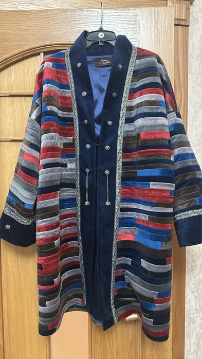 Шапан(авторский) желетка, платье 48 рр