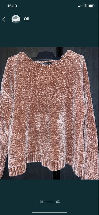 Bluza din catifea roz