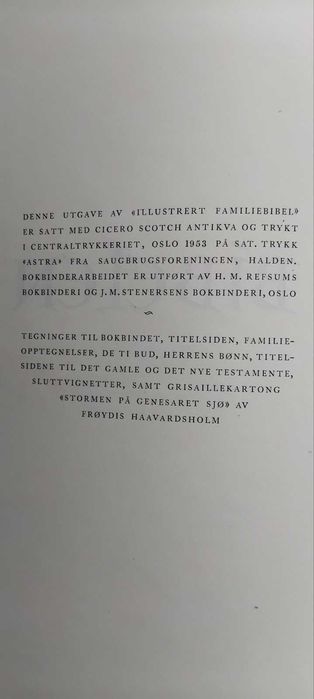 Уникална Семейна Библия на 73 г.