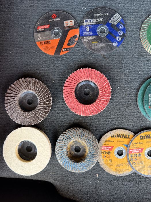 Miniflex polidisc circular parkside performance 12v baterie 2.5ah si 5 ah