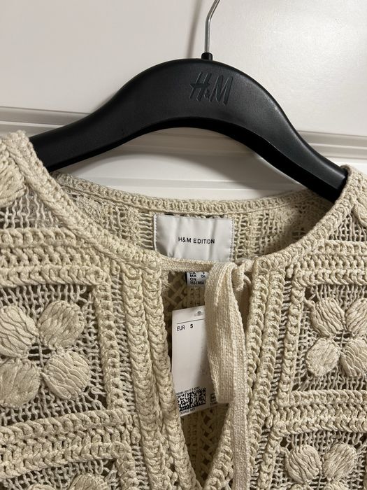 H&M premium edition rochie tricotata colectia actuala