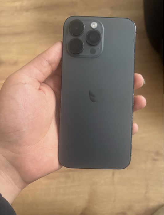 Apple iPhone 15 Pro Max - 256GB - Titanium Black,avans 150 de lei