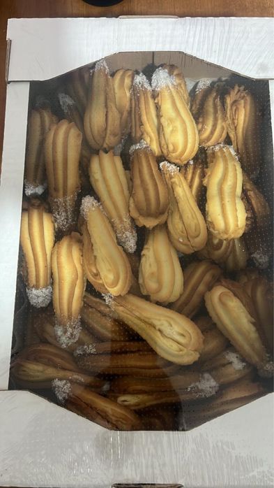 Печенье курабье, орешки