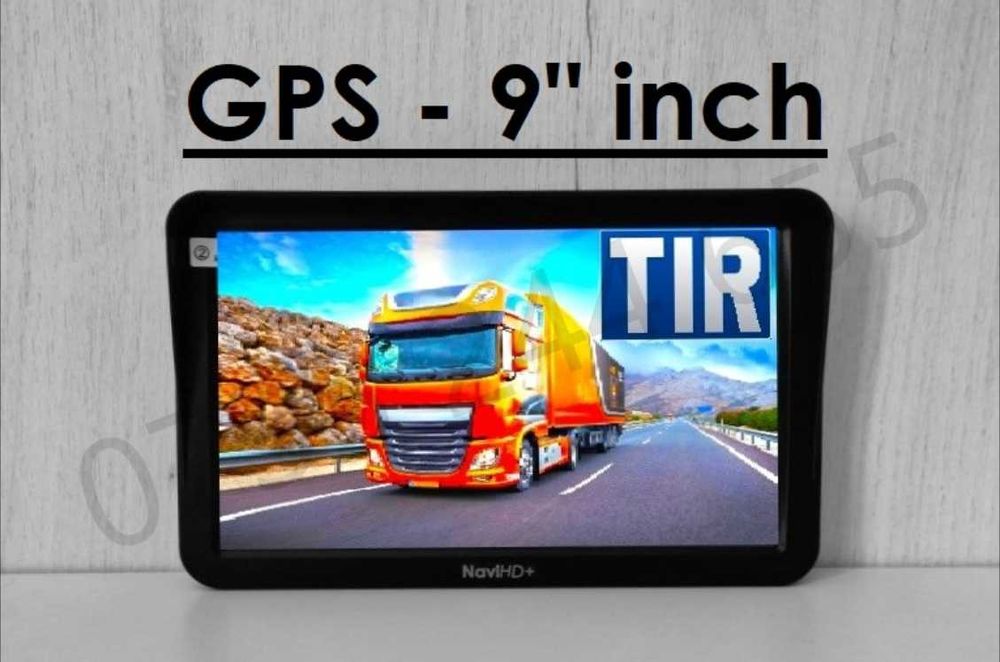 Navigatii GPS - 9"inch HD,8GB. TRUCK, TIR,Camion. Modele NOI. Garantie
