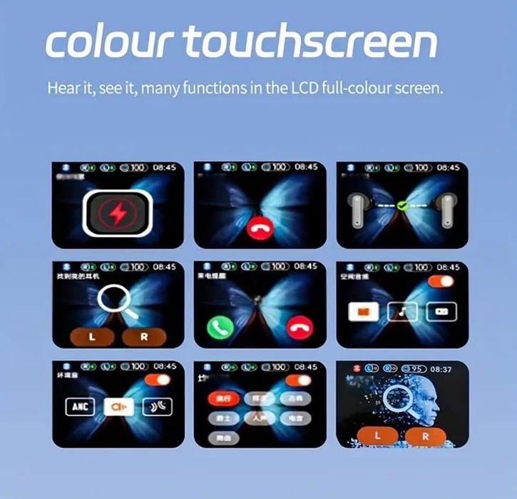 2024 Нови Безжични Вътрешни Слушалки