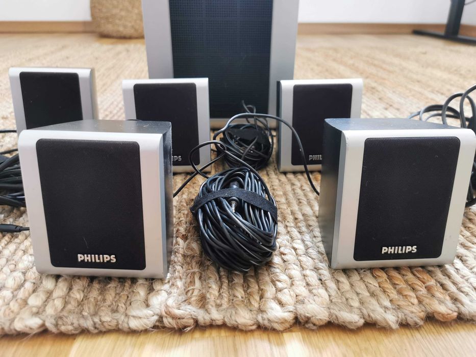 Sistem audio Philips 5.1 - boxe + subwoofer
