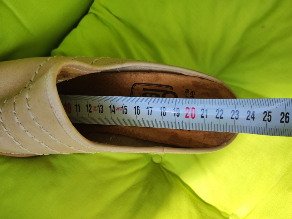 Дамско сабо от естествена кожа