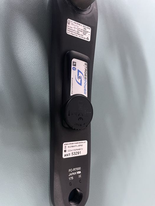 Angrenaj cu Powermeter Stage Shimano 105, 175mm  bicicleta