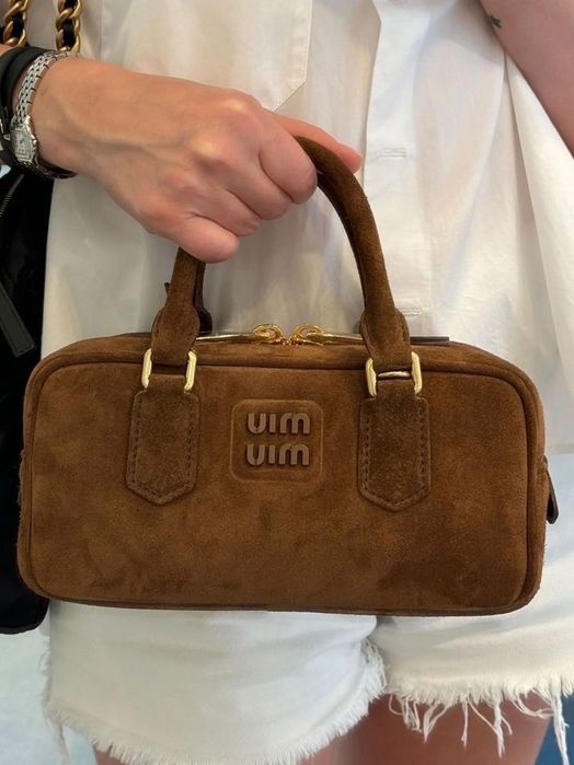 Замшевая Сумка Miu Miu