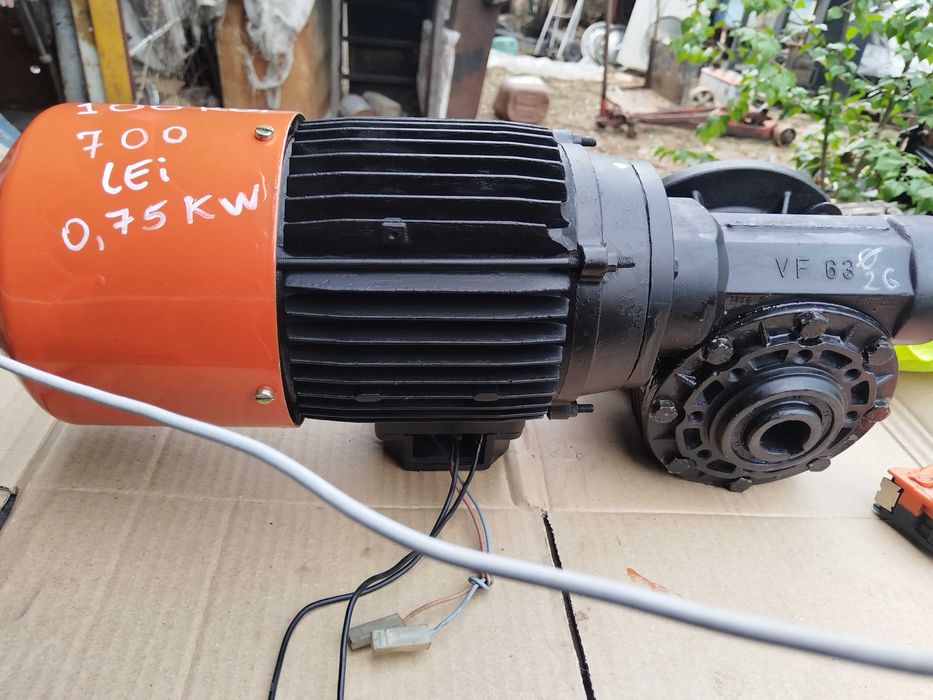 Motor cu reductor 0,75 kw