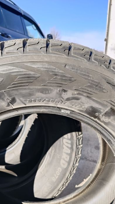 Шина YOKOHAMA стояло на Прадо