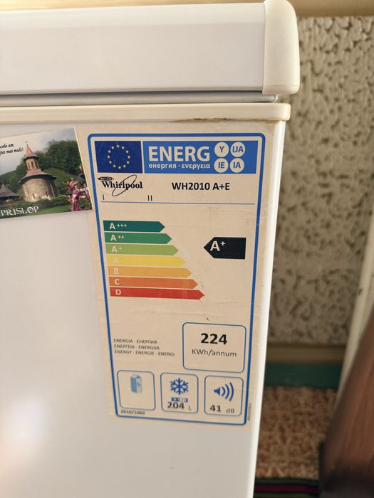 Lada frigorifica Whirlpool WH2010  A+,204L