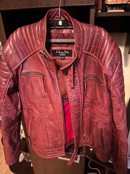 Geaca din piele naturala