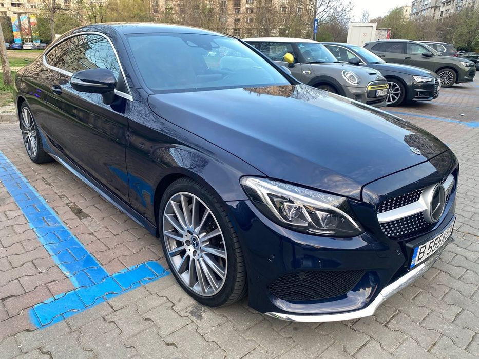 Mercedes Benz C250 coupe AMG 2.2 CDI Automat 9G-tronic 2017 Distronic Camere 360 ILS-Led €18900 TVA deductibil