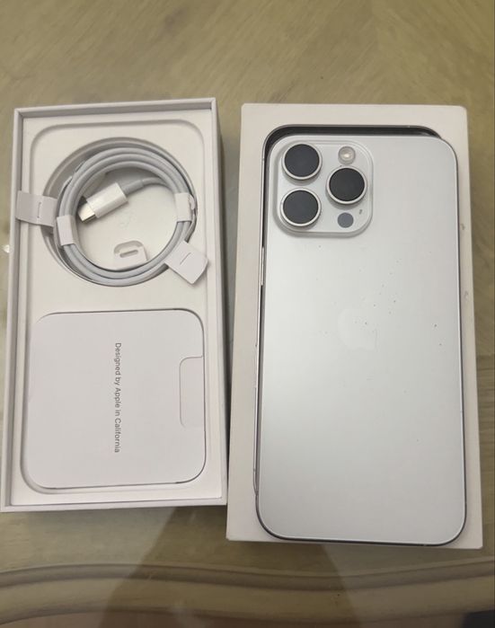 Iphone 15 pro max 512 gb 100%акб