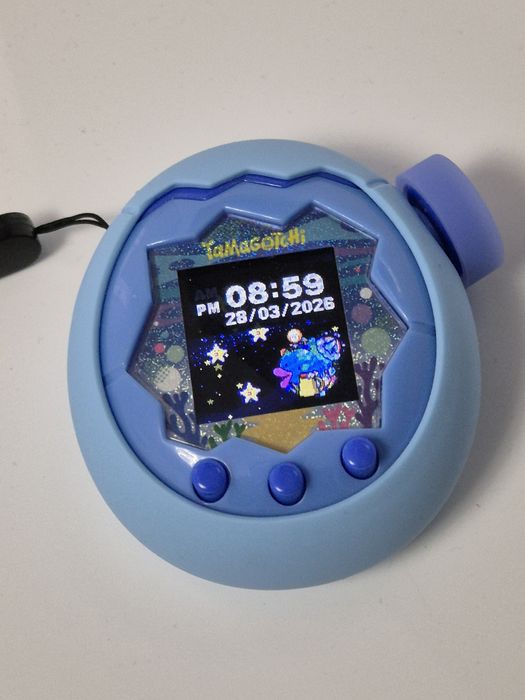 Bandai Tamagotchi Paradise  Blue Water zoom plus toc transport  si 2 huse