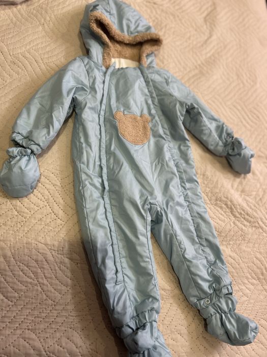 Зимен бебешко син космонавт