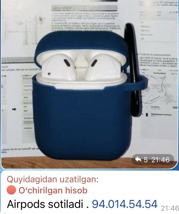 Airpods sotiladi