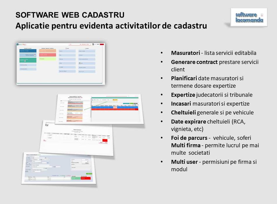 Aplicatie pentru evidenta lucrari de cadastru si documente