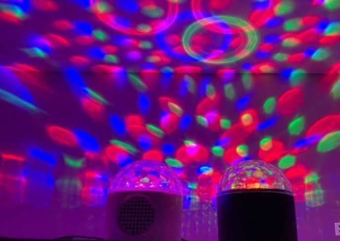 Преносима LED нощна Bluetooth диско лампа с колонка XL-911