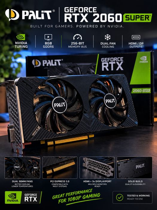 RTX 2060 SUPER 8GB ( SILICON premium)