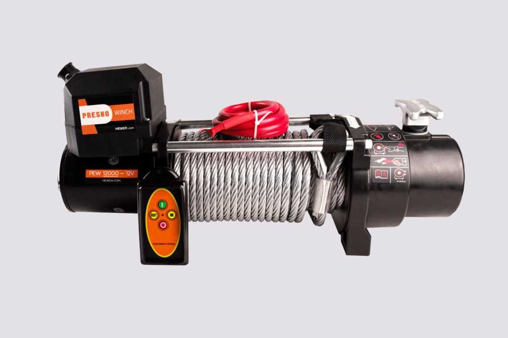 PRESKO Winch PEW 12000 Електрическа Лебедка 12V