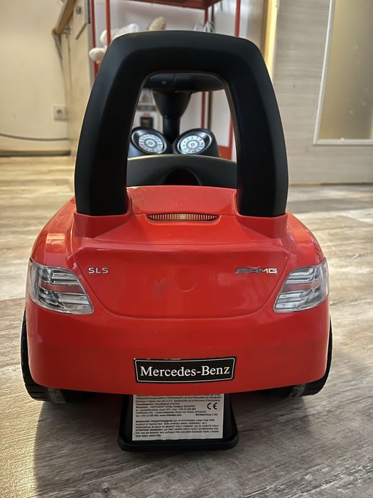 Детска количка Buddy Toys Ride-on, Mercedes Benz, Червена