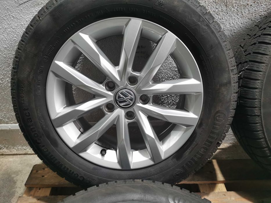 Jante Originale Vw Passat B8  R 16 cu anvelope de iarna