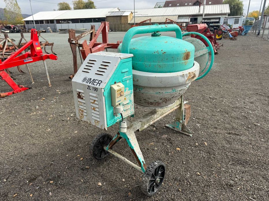 betoniera IMER, 190L, 220V, Agrotab Maramures