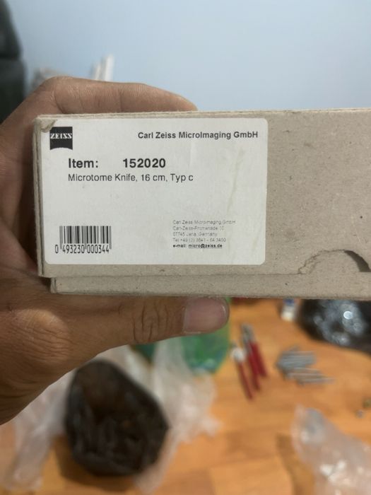 SLEE / ZEISS Microtome Knife 16 см (Type C) – Германия
