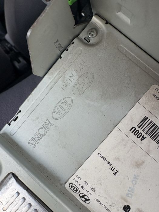 Магнитофон от киа и хюндай