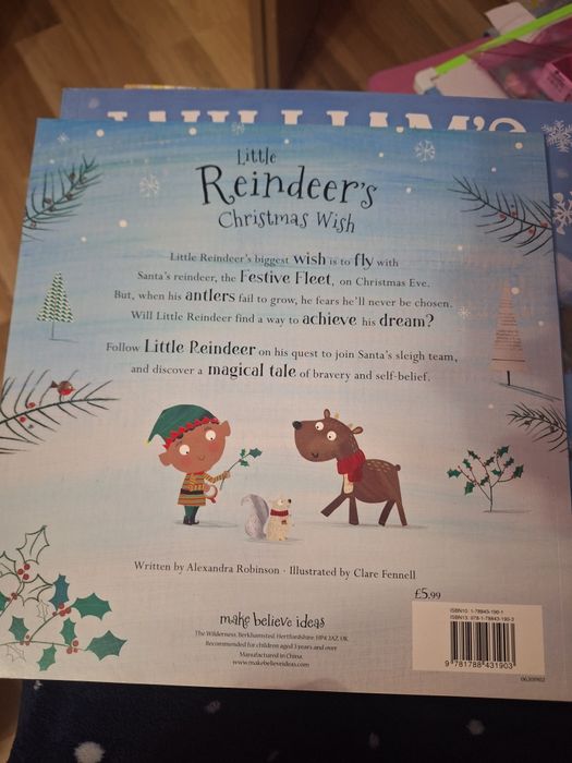 4 зимни / Коледни детски книжки на английски език